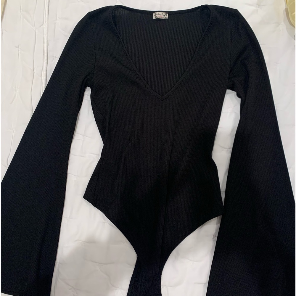 Free people long sleeve bodysuit